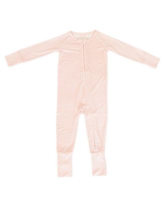  Girls' Peony Stripe Bamboo Sleeper - Baby