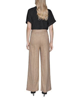 Stripe Straight Pants