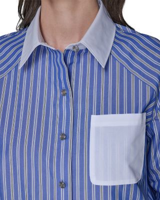 Striped Button Down Shirt