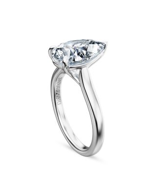 Eternity Certified Lab Grown Diamond Pear-Shape Engagement Ring