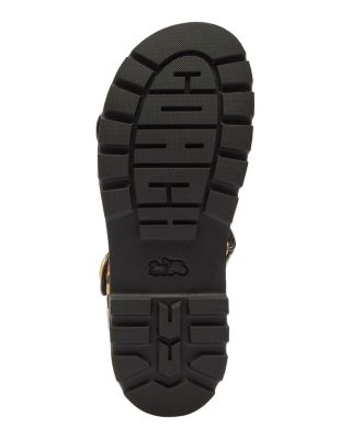 Women's Brynn Leopard Print Calf Hair Sandals