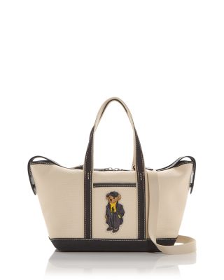 Polo Bear Canvas Mini Shopper Tote