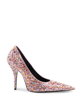 Women's Embellished Pointed Pumps
