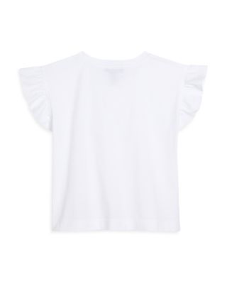 Girls' Ruffled Sleeve Tee, Little Kid, Big Kid - Exclusive
