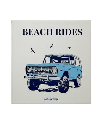  Beach Rides by Johnny Vacay Leather Bound Book