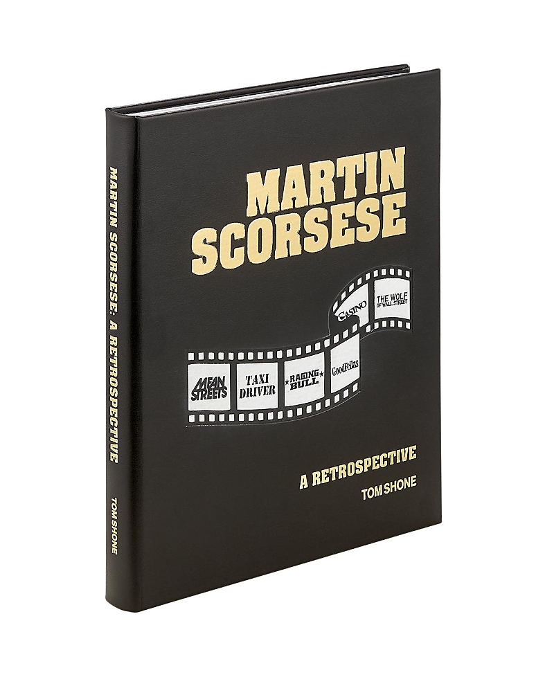 Graphic Image Martin Scorsese: A Retrospective Leather-bound Book By Tom Shone In Black