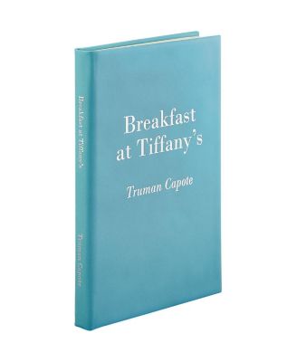  Breakfast at Tiffany&#39;s Leather Bound Book