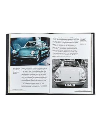 The Story of Porsche Leather Bound Book