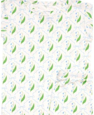  Girls' Bluebell Bows Pajama Set - Baby, Little Kid