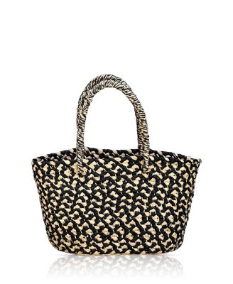 Braided Raffia Tote Bag
