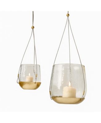 Pebbled Hanging Lantern
