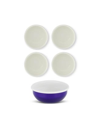 Enamel Cereal Bowl, Set of 4