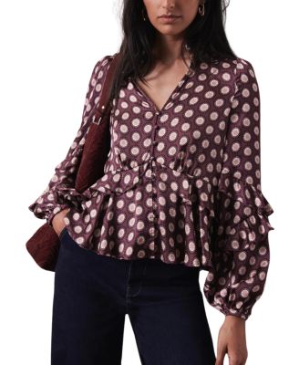 Women's Geometric Print Top