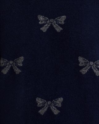 Cashmere Long Sleeve Bow Sweater