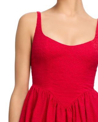 Scoop Neck Mini Dress - Exclusive