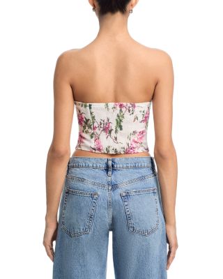 Embroidered Corset Top - Exclusive