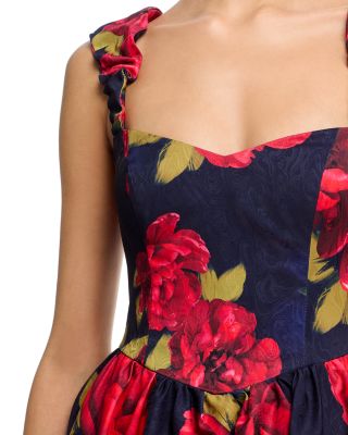 Sweetheart Neck High Low Gown - Exclusive