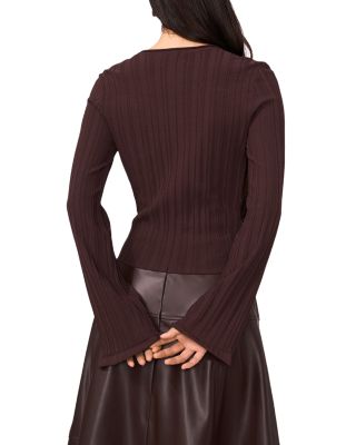 Ribbed Long Sleeve Tee