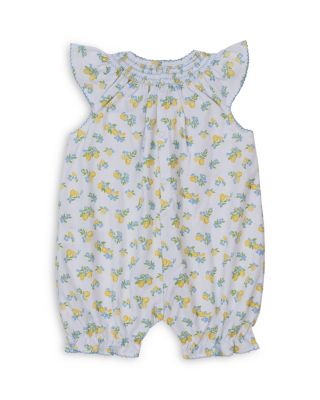Girls' Lemon Print Short Playsuit Romper - Baby
