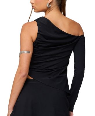 Lucretia Asymmetric Off Shoulder Top