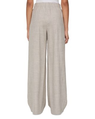 Astor Wide Leg Pleat Pants