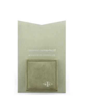  Vintage Alhambra Pendant Necklace Guilloche 18K Gold, 14.75 - 16.5"