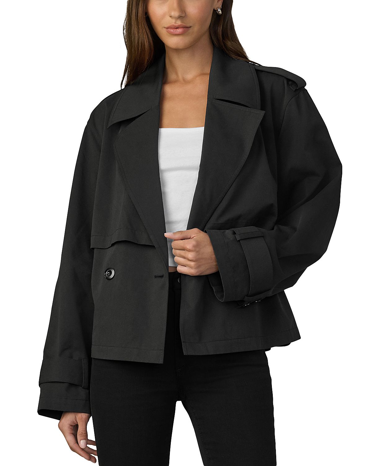 Joe's Jeans The Liz Cropped Trench Coat