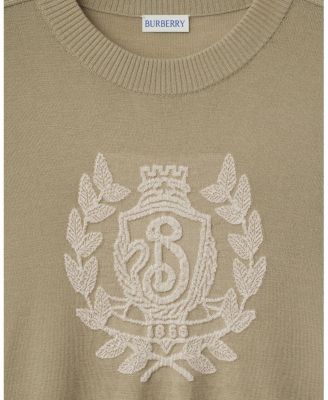 B Crest Wool Sweater