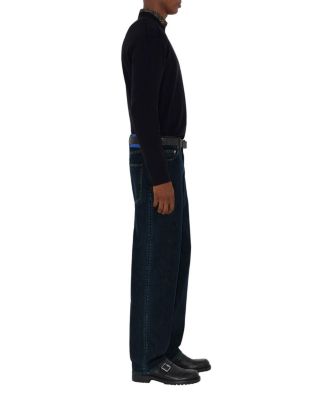 Check Label Wool Sweater