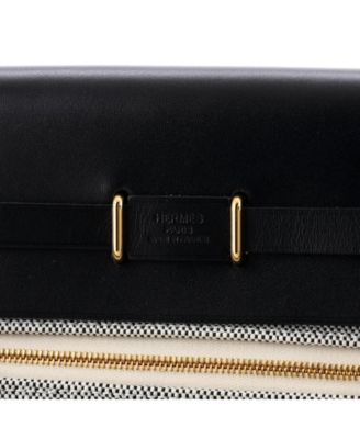 20 Herbag Zip Toile and Leather