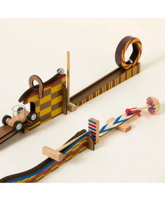 Race Car Chain Reaction Construction Set by Djeco - Ages 8+
