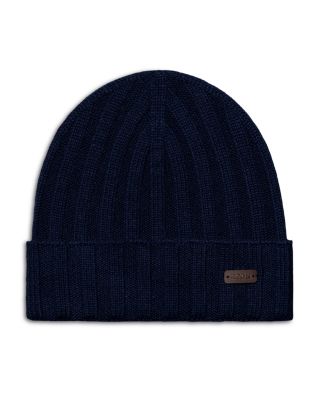 Rib Kint Cashmere Beanie