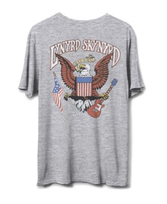  Unisex Lynyrd Skynyrd Rock N Roll Eagle Vintage Tee