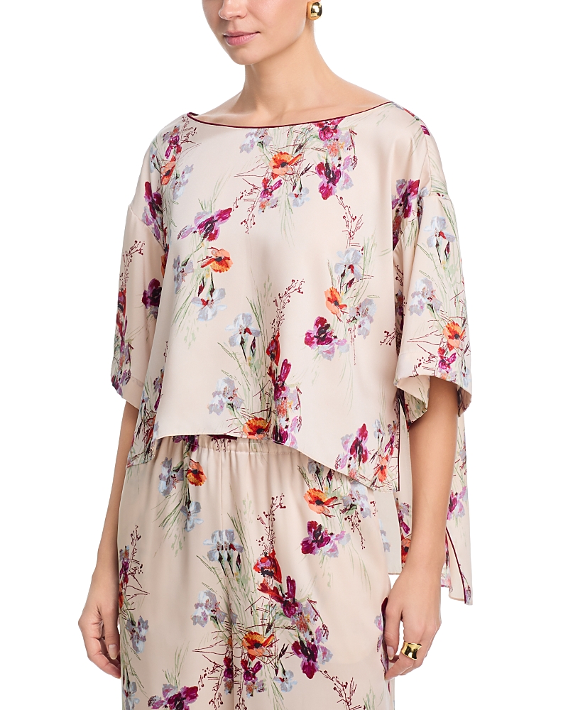 Cinq a Sept Iris Bouquet Alba Top