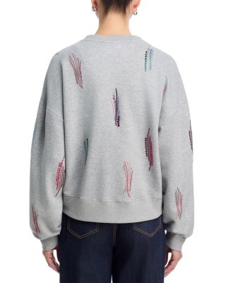 Pailette Whirl Sweatshirt