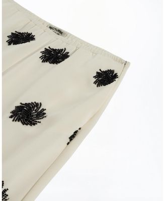  Embellished Bootcut Pants