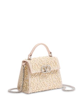 Mini VLogo Top Handle Bag