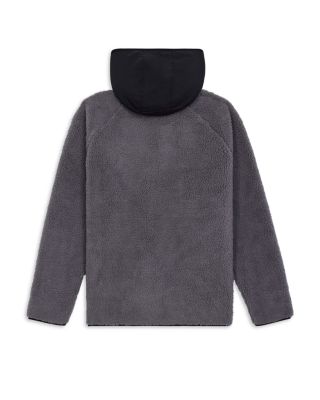 Boys' Faux Shearing Lined Hoodie - Little Kid, Big Kid