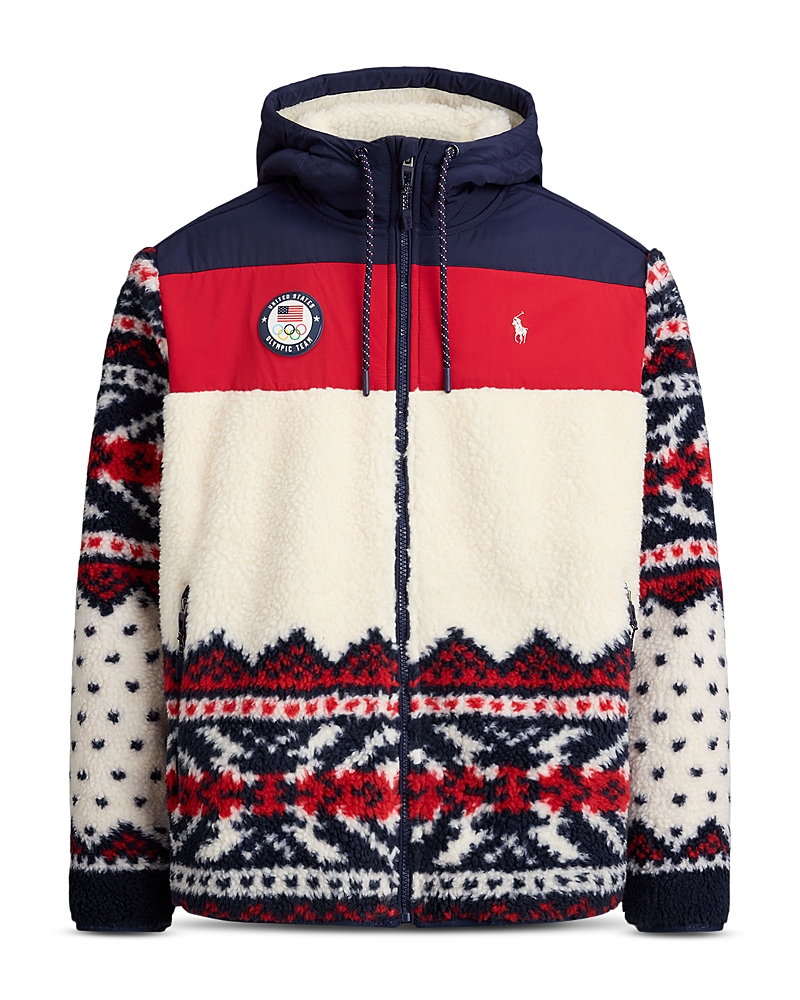 Polo Ralph Lauren Team Usa Hybrid Full-Zip Hoodie