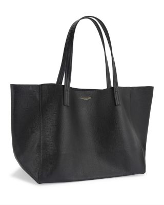 Violet Large Leather Shopper Tote