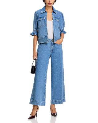 Betsy Wide Leg Jeans in Blue Mirage