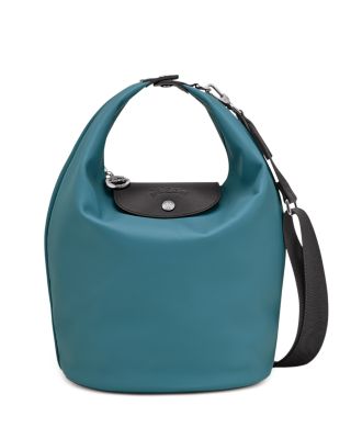 Le Pliage Xtra Ocean Leather Sling Bag
