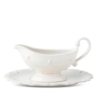 Juliska Berry & Thread Whitewash Sauce Boat and Stand | Bloomingdale's Juliska Registry Favorites