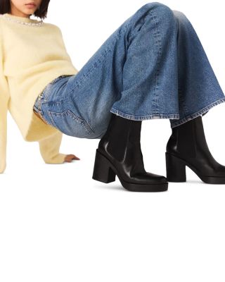 Women's Leather Chelsea Boots