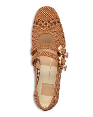 Women's Baylee Woven Leather Flats