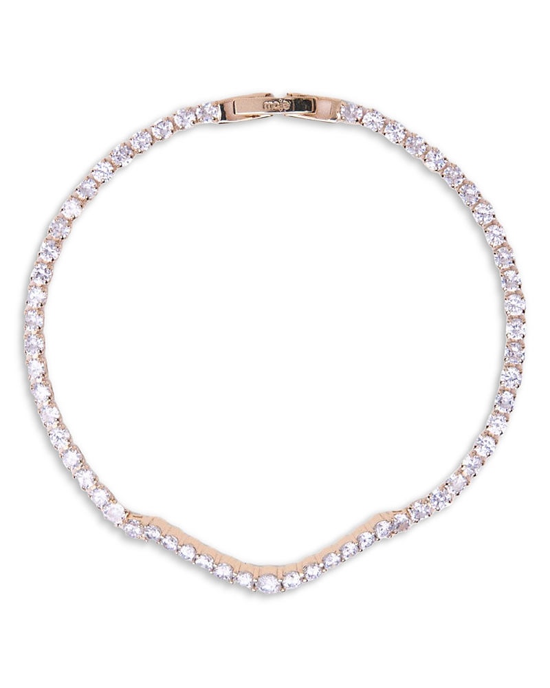 Maje Cascade Crystal Diamante Flex Bracelet