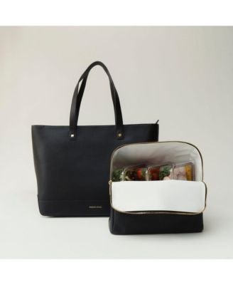 The Faux Leather Insulated Tote