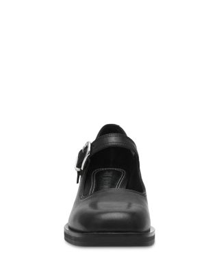 Women&#39;s Lisbon Leather Mary Jane Loafers