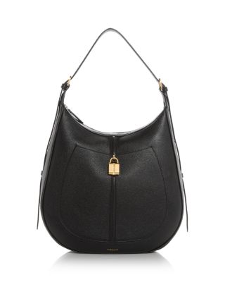 Siena Small Leather Hobo Bag