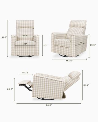 Willa Plus Power Glider Recliner With Power Headrest